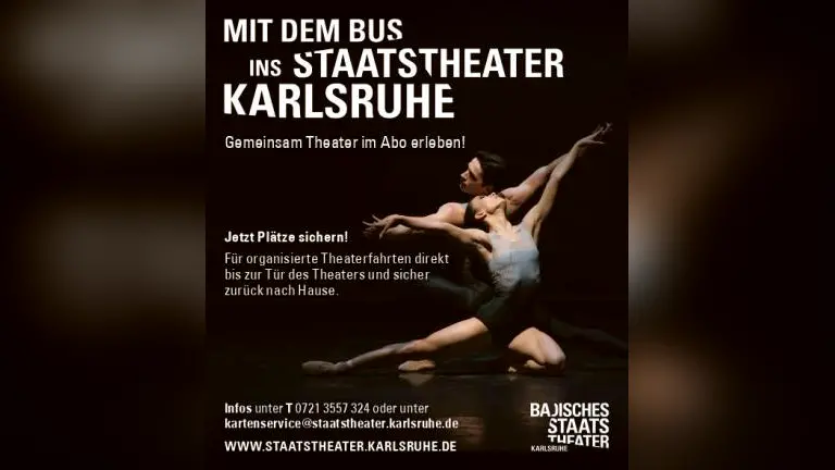 Titelbild für Mit dem Bus ins Staatstheater Karlsruhe